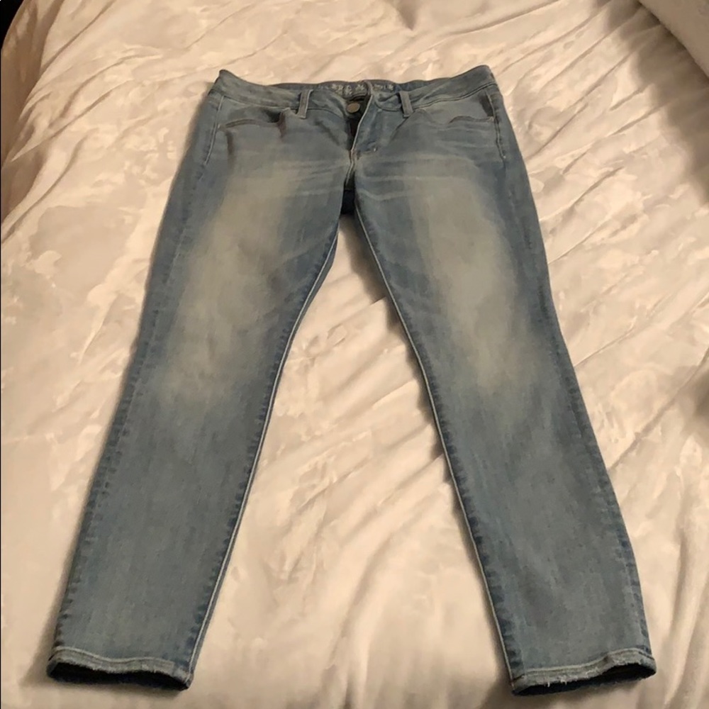American eagle super super stretch jeans